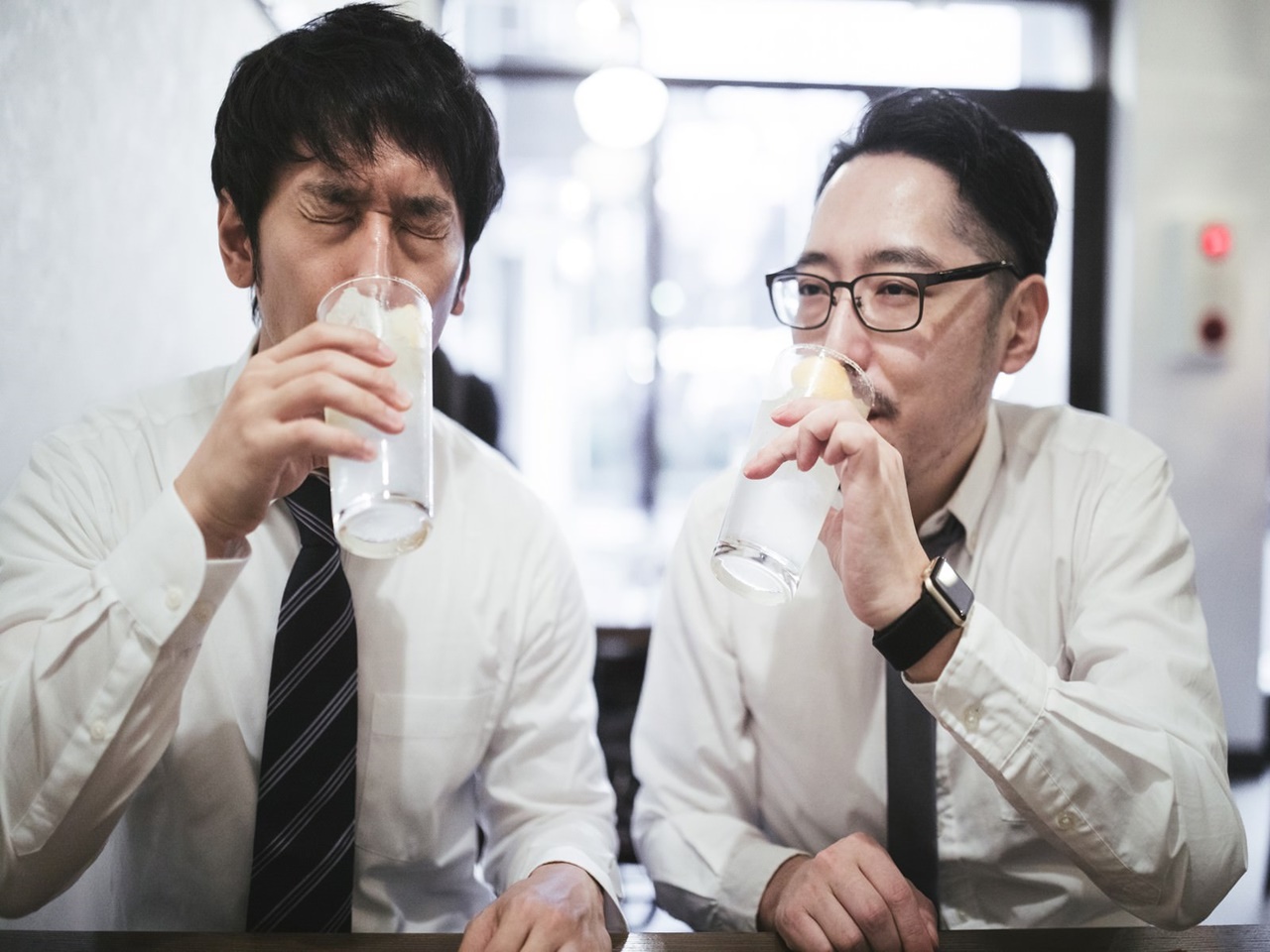 飲むと饒舌な先輩