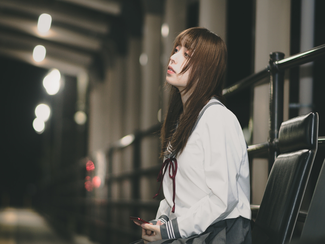 終電での帰路